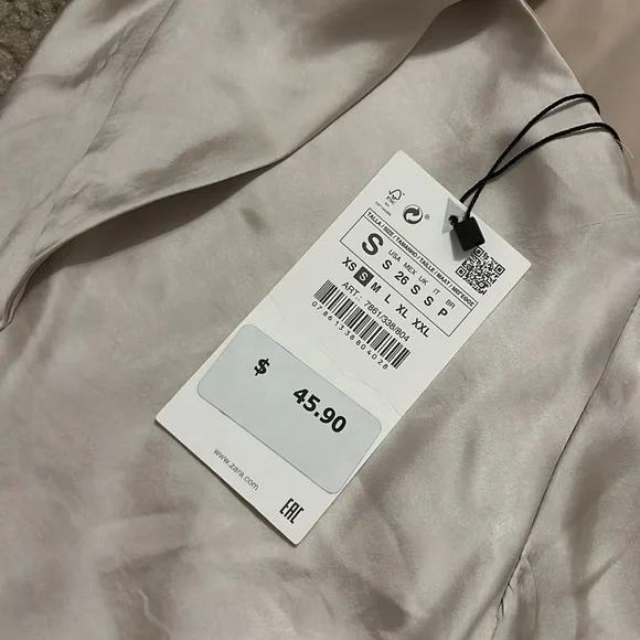 champagne Zara dress - Picture 3 of 3